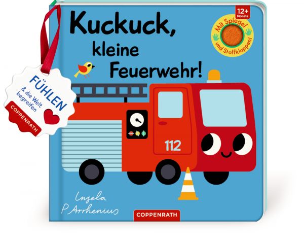 Coppenrath - Mein Filz-Fühlbuch Kuckuck kleine Feuerwehr