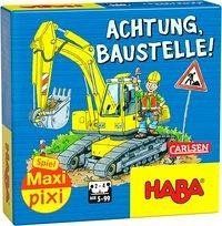 Carlsen - Haba - Spiel Maxi Pixi - Achtung Baustelle