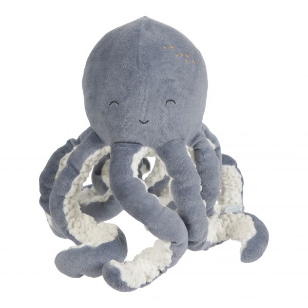 Little Dutch - Plüsch Kuscheltier Octopus Ocean blau