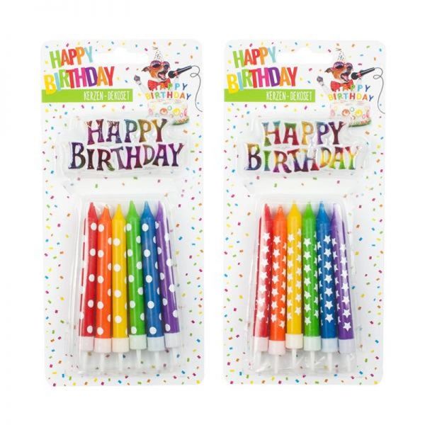 Geburtstagskerzen Kerzen Happy Birthday - Trendhaus
